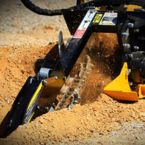 Bigfoot Mini Skid Steer Trencher Attachment | Digga