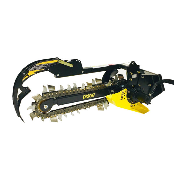 Bigfoot Mini Skid Steer Trencher Attachment | Digga