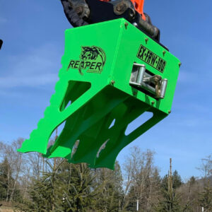 Excavator Forestry Winch Grapple | Reaper Attachments