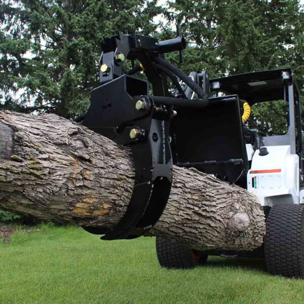 Free Rotating Mini Skid Steer Log Grapple | Branch Manager - Image 2