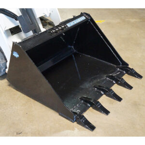 Mini Skid Steer Bucket 20″ Back | Blue Diamond