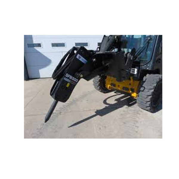 Mini Skid Steer Concrete Breaker Attachment | Strike Force - Image 2