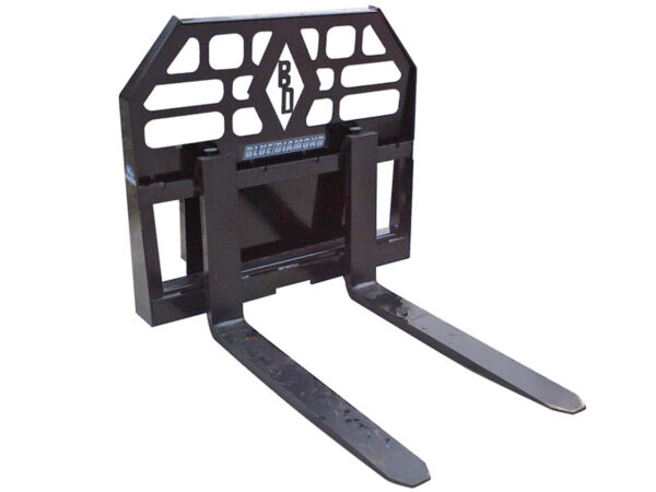 Mini Skid Steer Pallet Forks | Blue Diamond