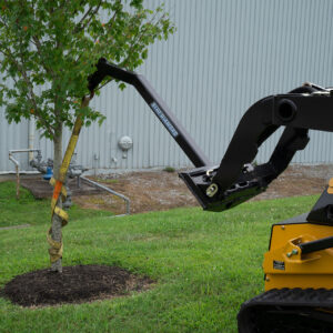 Mini Skid Steer Tree Boom Attachment | Blue Diamond