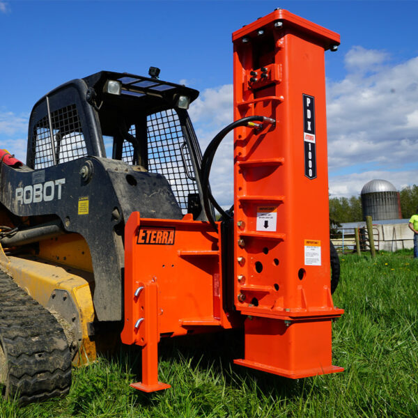 PDX-1000 Skid Steer Post Driver Attachment | Eterra - Image 2