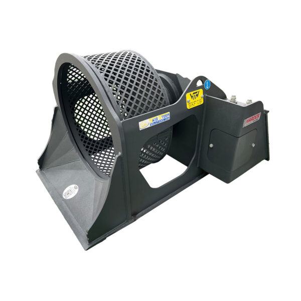 Skid Steer Rotating Screening Bucket | VTN