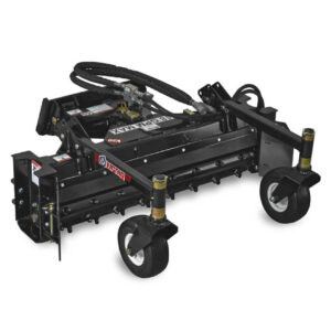 V20 Mini Skid Steer Power Rake | Virnig