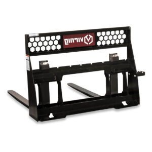 V20 Mini Skid Steer Wide Rail Pallet Forks | Virnig